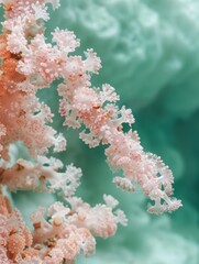 pink sea corals.