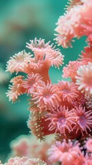 pink sea corals.