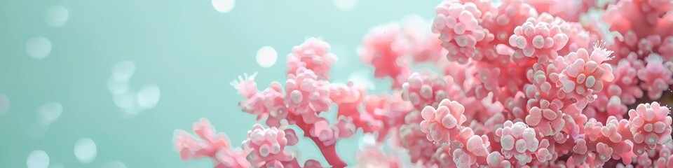 Fototapeta premium pink sea corals.