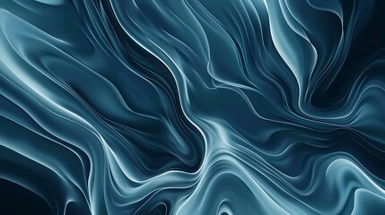 Obraz premium Futuristic Abstract Vector Background with Flowing Lines in Monochromatic Tones - Top View Visualization of Dynamic Movement
