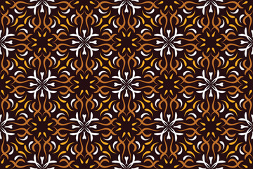 oriental pattern. vintage background with Arabic ornaments. Pattern, background or wallpaper for your design. Textile ornament. Vector illustration.