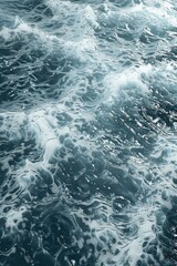 Obraz premium Close up view of water waves. Suitable for nature and travel concepts
