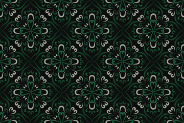 oriental pattern. vintage background with Arabic ornaments. Pattern, background or wallpaper for your design. Textile ornament. Vector illustration.