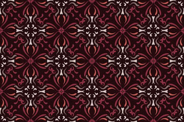 oriental pattern. vintage background with Arabic ornaments. Pattern, background or wallpaper for your design. Textile ornament. Vector illustration.