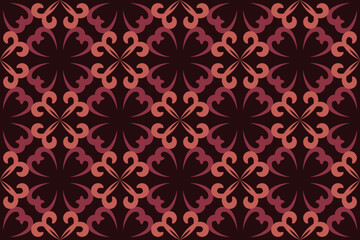 oriental pattern. vintage background with Arabic ornaments. Pattern, background or wallpaper for your design. Textile ornament. Vector illustration.