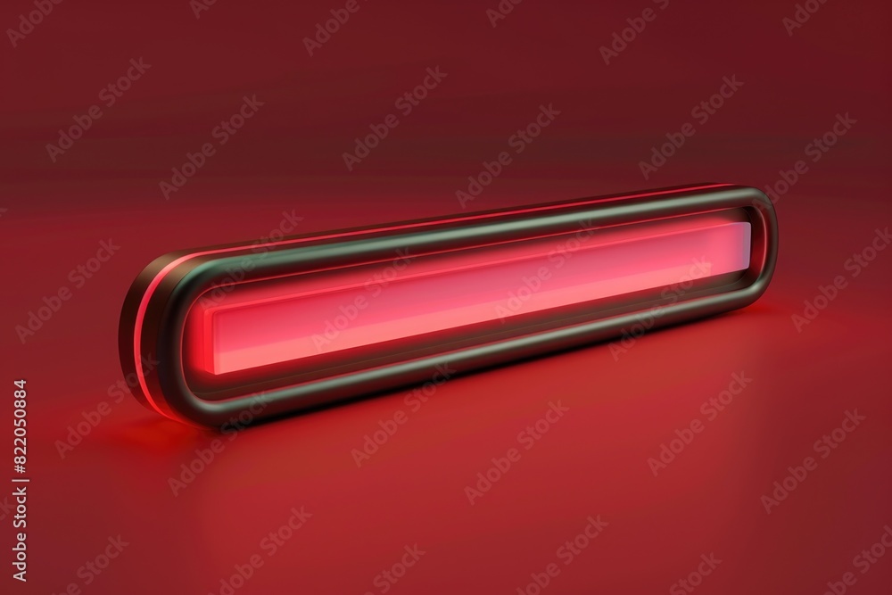 Poster a close up of a red light on a red surface. suitable for technology and abstract concepts