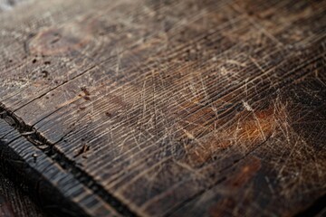 Fototapeta premium Close up of a cutting board on a table, perfect for culinary designs