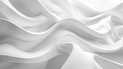 White abstract wallpaper incorporating subtle gradient transitions.