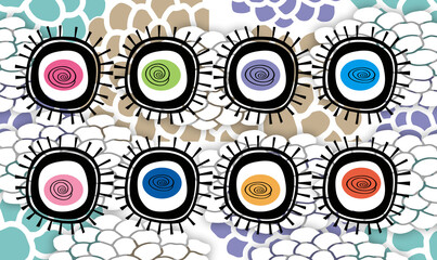 sfondo astratto con forma