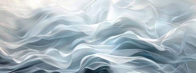 White abstract wallpaper incorporating subtle gradient transitions.