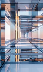 Abstract Futuristic City With Hovering Structures,Photorealistic HD