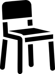 Fototapeta premium Chair icon pictogram