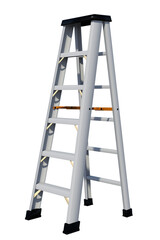 scala per lavori edili e muratura con fondo trasparente isolato vari colori 