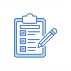 Checklist  Icon editable stock vector icon