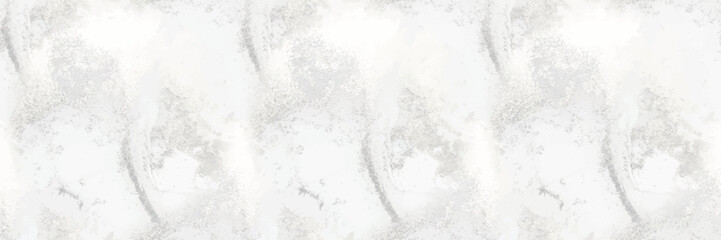 Grey Marble Pattern. White Water Color