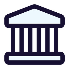 bank icon for illustration