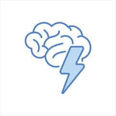 Brainstorm Icon editable stock vector icon