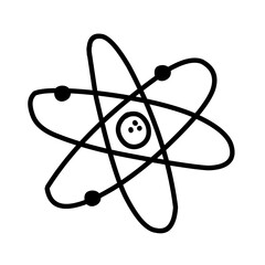 hand drawn chemistry and science icon