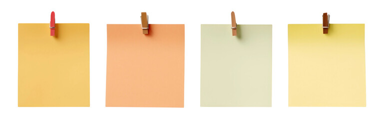 Sticky note png on transparent background