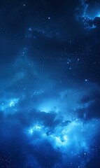 Blue Abstract Celestial Patterns,Photorealistic HD