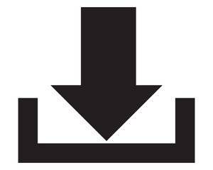 Download icon set. Download button Collection. Download files icons vector. simple download icon isolated on white background. Arrow downloading icon. Vector illustration.