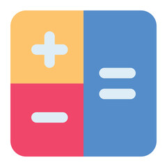 Obraz premium calculate icon for illustration