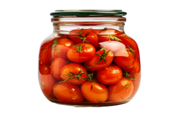 Crimson Harvest: A Cornucopia of Ripe Tomatoes on a Clear PNG or White Background.