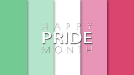 Happy Pride Month Abrosexual Pride Flag Wall Background