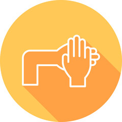 Obraz premium Self Restraint Icon