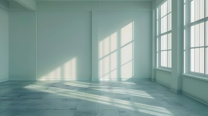 Fototapeta premium Empty room interior background. 3d rendering 