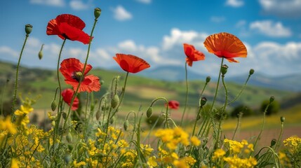 Fototapeta premium Poppies