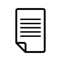 note icon  simple vector