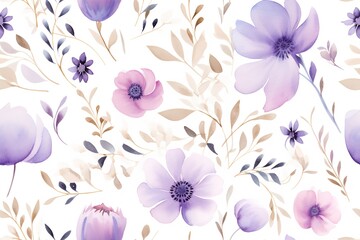 Floral pattern seamless repeat pattern
