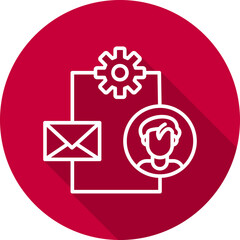 Obraz premium Manage Icon