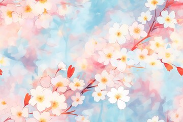 design textile flower colorful pattern background