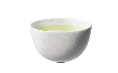 Chinese style teapot and teacup, 3d rendering.