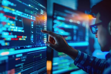 Ai Artificial Intelligence, Bi Business intelligence, IoT Internet of Things, digital marketing, Business and digital software technology development concept.