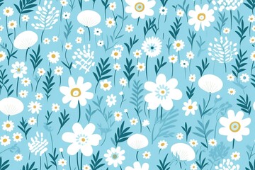Fototapeta premium Textile Design Pattern For Printing On Fabric