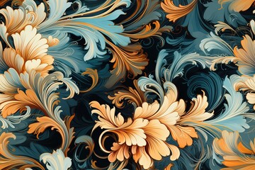 Floral pattern design , Printing Textile , Transfer designs , pattern , flower