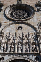 Fototapeta premium Santa Maria Assunta, church, cathedral of Como, Italy