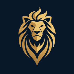 lion head illustration