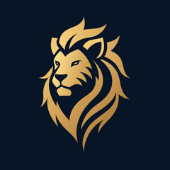 lion head vector