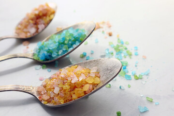 Marine salt for bathrooms with aroma oils