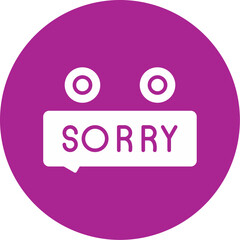 Sorry Icon