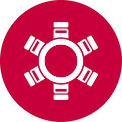 Round Table Icon