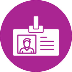 Identity Card Icon