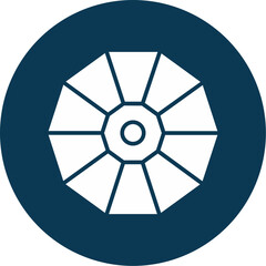 Fototapeta premium Dodecahedron Icon