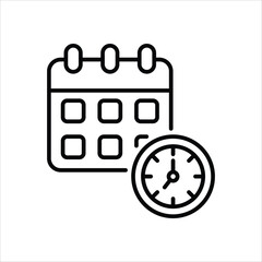 Timeframe  Icon editable stock vector icon