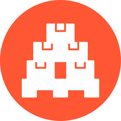 Obraz premium pallet Icon