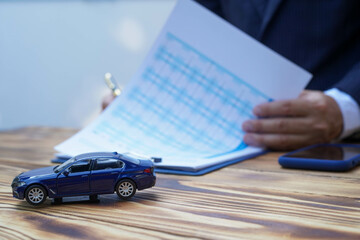 who signs car insurance documents or rental papers, or agreements for the purchase or sale of a new...